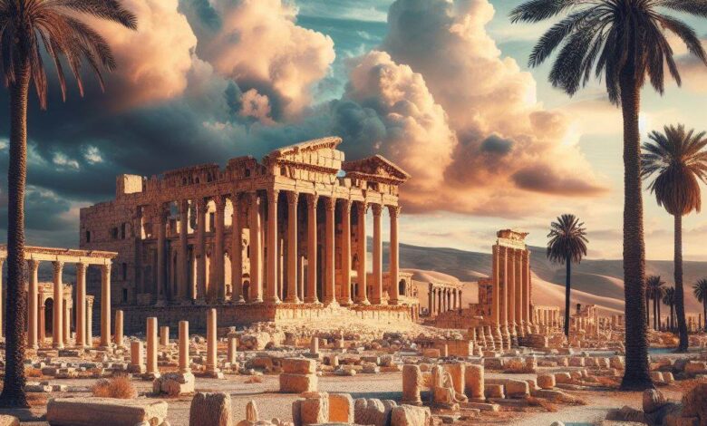 ما سبب التسميات التي اطلقت على تدمر سيدة التجارة العالمية