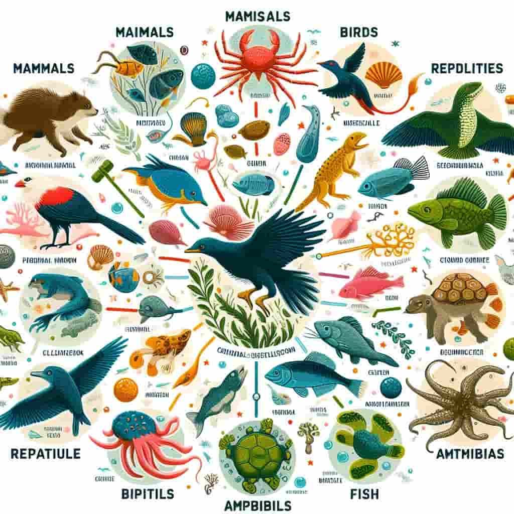 من خصائص الحيوانات أنها مخلوقات حية عديدة الخلايا