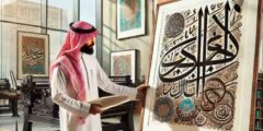برع الفنانون السعوديون في انتاج أعمال من الطباعة ذات مستوى عالي