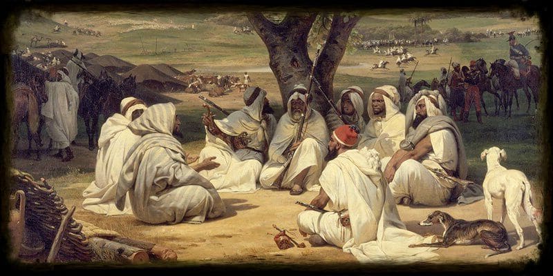 عرف عن الإنسان العربي في شبه الجزيرة العربية ارتباطه بأرضه