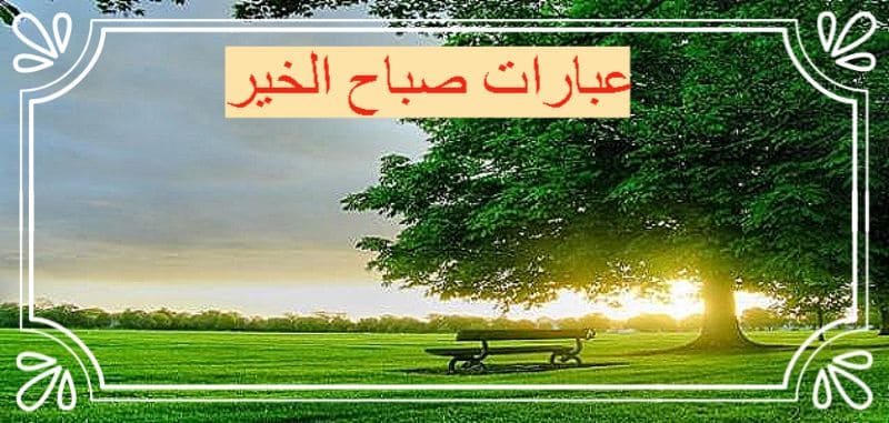 عبارات صباح الخير