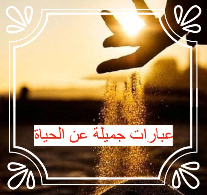 عبارات جميلة عن الحياة