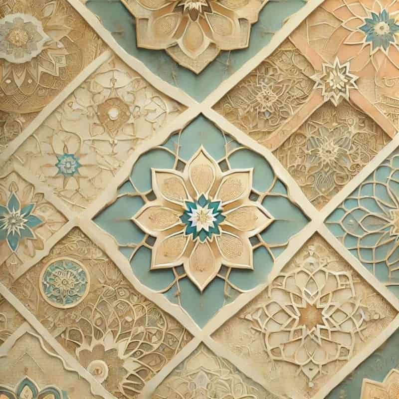 من جماليات المنمنمات الإسلامية الدقة بالرسم وصغر الحجم التصميم صواب خطأ