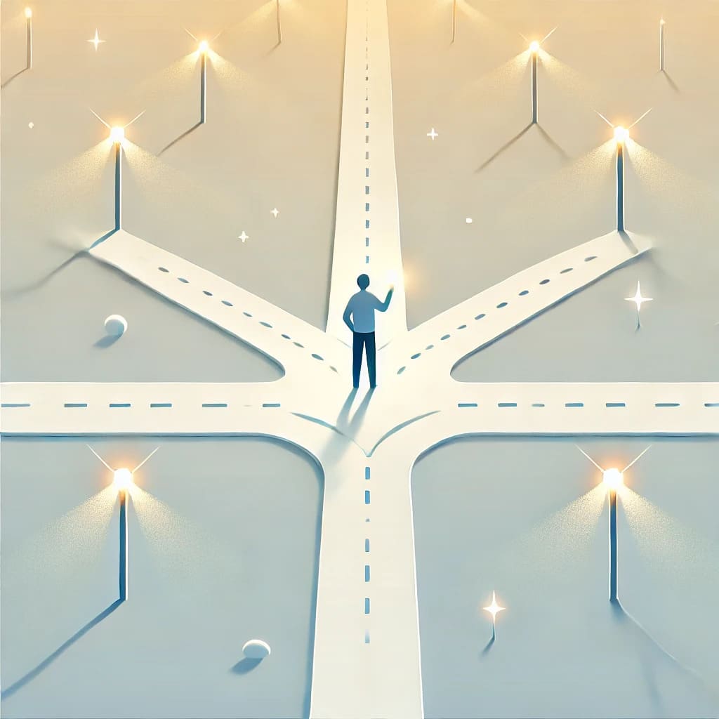 اتخاذ القرار عملية تكون بها جميع البدائل صحيحة، والاختيار يكون للأفضل صواب خطأ
