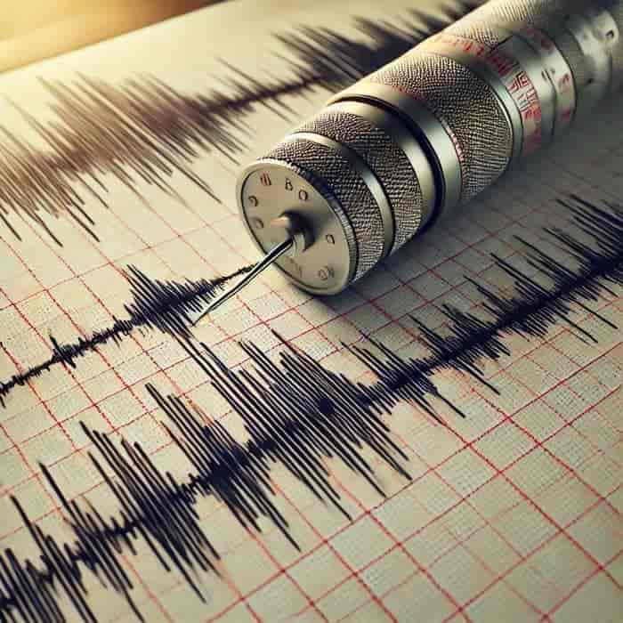 يوفر الفرق الزمني بين وصول الأمواج الزلزالية في السيزموجرام معلومات حول بعد المركز السطحي. صواب خطأ