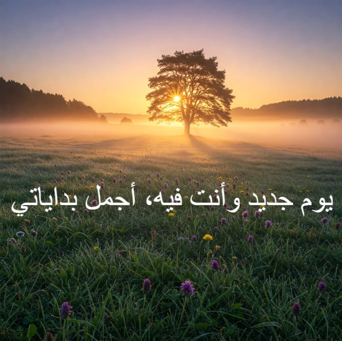 عبارات صباحية قصيرة حب