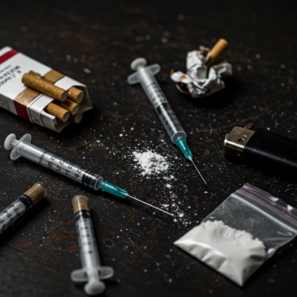 أن العلامات الدالة على الإدمان من الناحية الصحية ك
