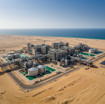 تقتصر محطات تحلية المياه على الساحل الغربي من المملكة العربية السعودية