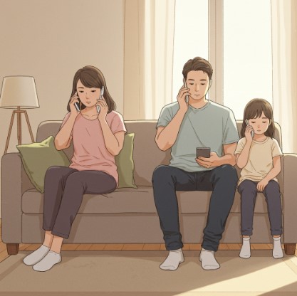 لم يعد هناك حاجة لزيارة أقاربنا، بل نستغني عن الزيارة بالتواصل بالهواتف النقالة الحديثة . صواب خطأ
