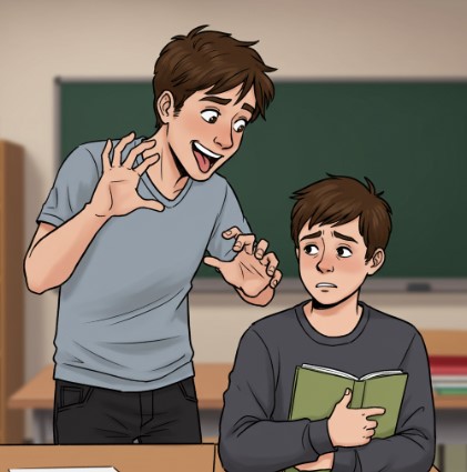 من الغيبة مناداة سالم لزميله عمر الضعيف في دراسته بالمتفوق إحراجا له عند زملائه
