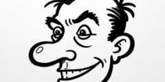 رسم الشخصية الكاريكاتيرية لابد ان تتميز بالبساطة والوضوح.