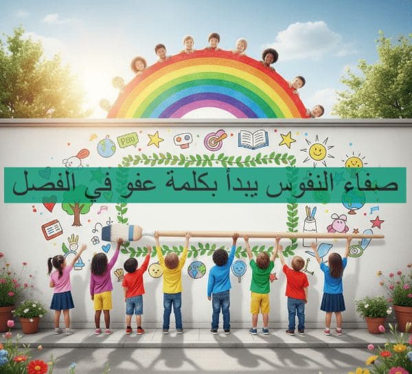 عبارات عن التسامح للمدرسه