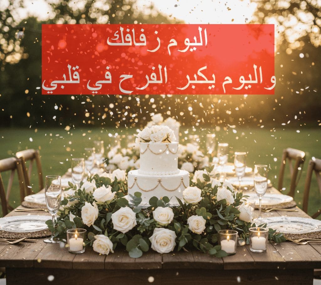 عبارات جميلة تعبر فيها عن فرحتي بزواج أخي