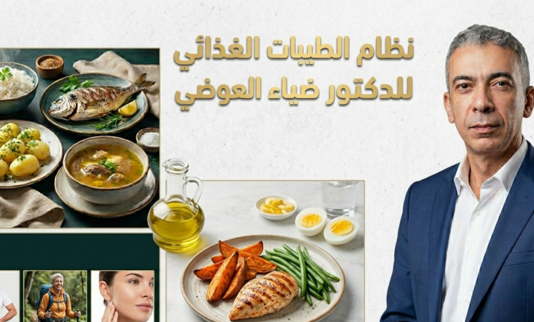 تجربتي مع نظام الطيبات الغذائي للدكتور ضياء العوضي
