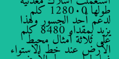 استعملت أسلاك معدنية طولها 128000 كلم لدعم أحد الجسور وهذا يزيد بمقدار 8480 كلم على ثلاثة أمثال محيط الأرض عند خط الاستواء فما طول محيط الأرض
