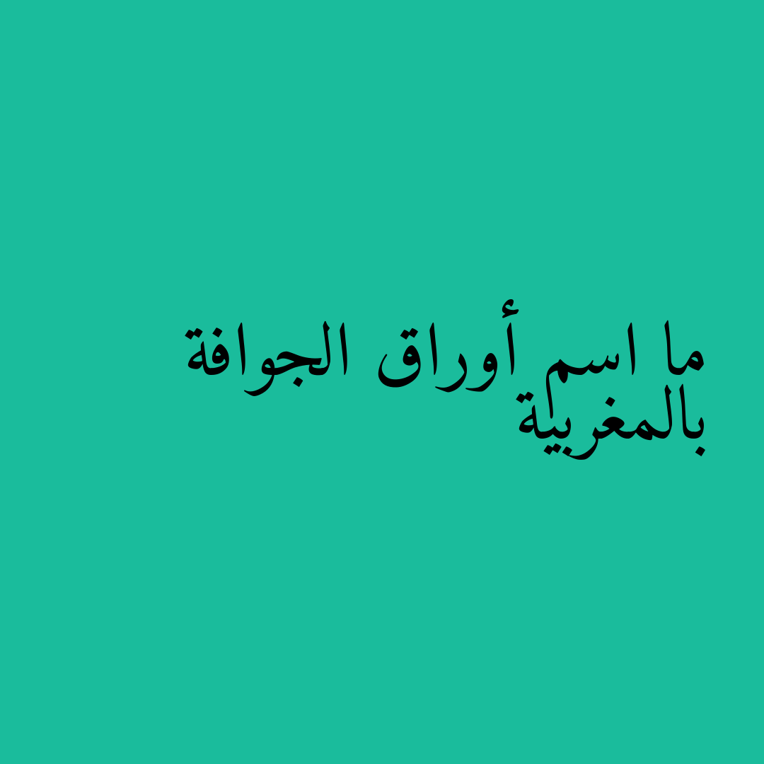 ما اسم أوراق الجوافة بالمغربية