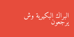 البراك البكيرية وش يرجعون